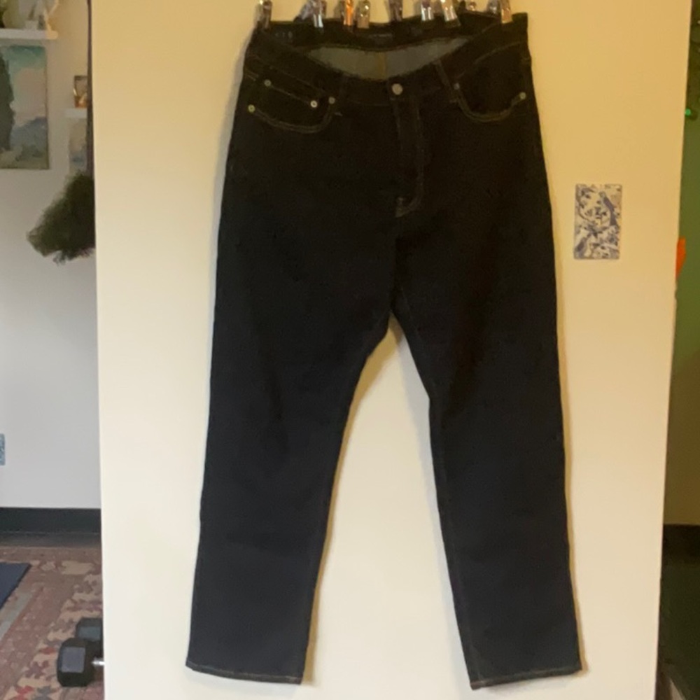 Lucky Brand Men's Blue Slim Straight Jeans
